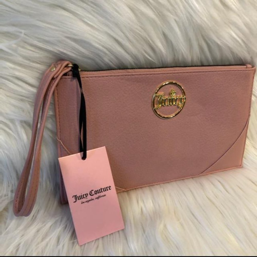 Juicy Couture Blush Pink Wristlet